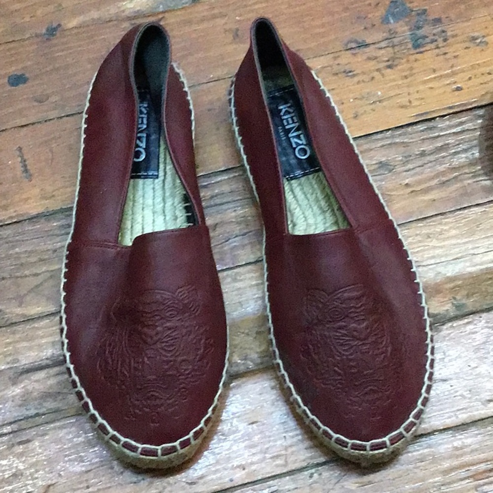 Kenzo leather espadrilles